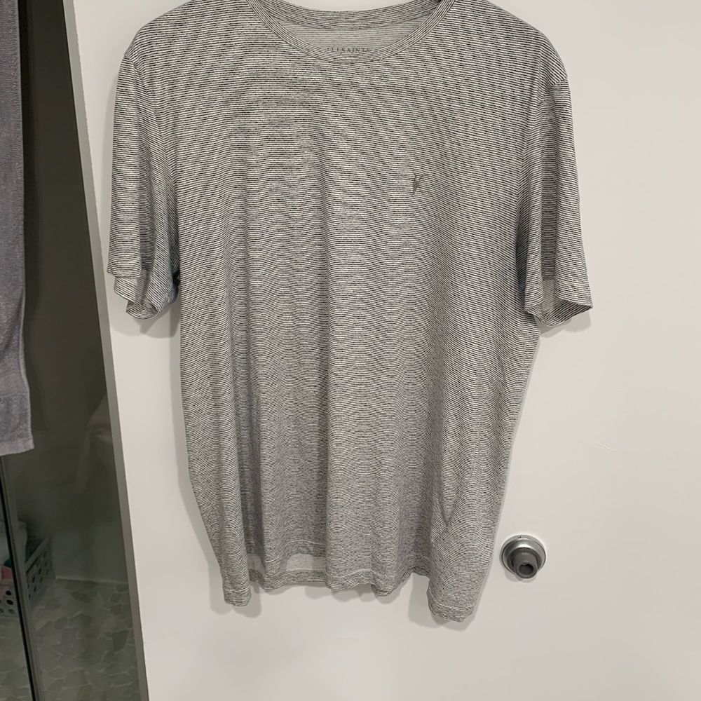 All saints stripe tee
